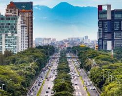 Netizen Gempar Dengan Unggahan Foto di Medsos, Gunung Gede Pangrango Terlihat Jelas di Jakarta