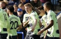 Leicester City vs Man City 0-1 : Berkat Gol Tunggal Kevin De Bruyne, Man City Amankan Poin Penuh!