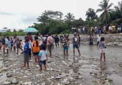 Sesosok Mayat Bayi Perempuan dalam Kantong Plastik Ditemukan di Kali Gemparkan Warga Wasior