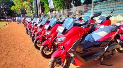 Seluruh Kades di Sragen Dapat Kendaraan Dinas Motor NMax Warna Merah