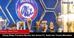 Gilang Widya Putuskan Mundur dari Arema FC