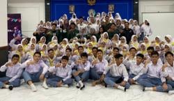 Fakultas Keperawatan USU Latih PMR SMA Al Azhar Medan