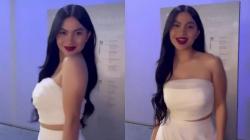 Tampil Cantik, Ariel Tatum Kenakan Dress Stella Rissa di JFW 2023