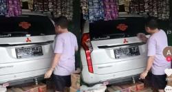 Ini Penyebab Pedagang Dipuji Netizen, Parkir Pajero Sport di Tengah-Tengah Warung