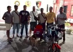Pelaku Curi Anjing dan Motor, Ditangkap Polisi