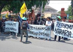 Demo Serikat Petani Indonesia di Kantor PG Rajawali II, Perusahaan Bantah Adanya Intimidasi Petani