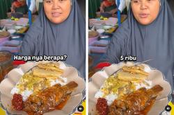 Alamak Murah Betul! Makan di Warung ini Hanya Rp5 Ribu, Sajiannya Istimewa