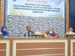 Wakil Bupati Polman,HM Natsir Rahmat, Minta Pendataan Stunting Dikelola Dengan Baik