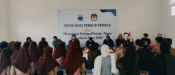 PMII dan KPU Mamuju Sosialisasi Cegah Pemilih Pemula Golput