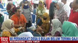 Puluhan Perangkat Desa di Bojonegoro Keluhkan 5 Bulan Belum Terima Gaji