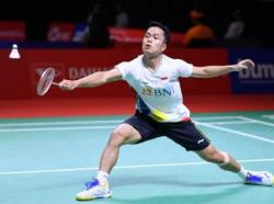 Kalahkan Chou Tien Chen, Anthony Ginting Juara Hylo Open 2022