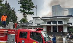 Kebakaran Balai Kota Bandung, 1 Pekerja Diamankan Diduga Penyebab Timbulnya Api