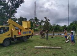 Jelang Penutupan, Satgas TMMD Ke 115 Kodim 0102 Pidie Siapkan Sarana Prasarana