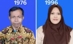 Pasutri Beda 20 Tahun Dikira Ayah dan Anak, Ini Kisah Cintanya