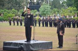 Wakapolda NTT Pimpin Upacara Hari Pahlawan di Mapolda NTT