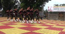 Peringati Hari Pahlawan, Polres Purwakarta Gelar Lomba Baris Berbaris dan Paduan Suara Untuk Santri