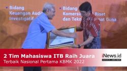 Dua Tim Mahasiswa ITB Raih Juara Terbaik Nasional Pertama KBMK 2022