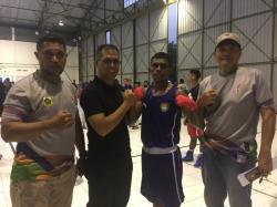 Tampil PERKASA Sembilan Petinju Kabupaten Bogor Lolos ke Babak Semifinal Porprov Jabar 2022