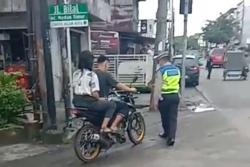 Tilang Manual Dilarang, Polantas di Medan Hanya Berikan Teguran kepada Pelanggar Lalu Lintas