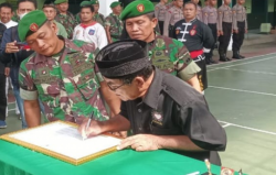 Kodim Sukoharjo Kumpulkan 18 Perguruan, Gelar Seni Budaya Silat dan Ikrar Damai