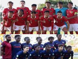 Timnas Indonesia U-20 vs Perancis Malam ini