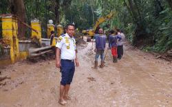 Paska Longsor Cilowong, Dishub Banten Amankan Aset Jaringan PJU yang Rusak