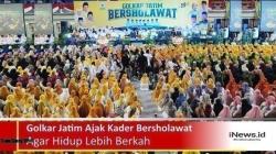 Golkar Jatim Ajak Kader Bersholawat Agar Hidup Lebih Berkah