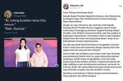 Surat Permintaan Maaf Pria yang Olok Ibu Iriana Jokowi Bikin Netizen Emosi