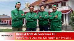 Kirim 4 Atlet di Porwanas, PWI Gresik Optimis Menorehkan Prestasi