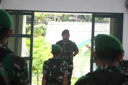 Danrem 142 Tatag Pastikan Prajurit Selalu Siaga Antisipasi Bencana Alam