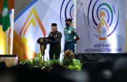 Tutup Muktamar ke 48, Wapres Ma'ruf Amin : Jangan Sampai Muhammadiyah Terbelah Hanya Karena Capres