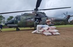 Kerahkan Helikopter Super Puma, TNI AU Kirim Bantuan Logistik untuk Korban Gempa Cianjur