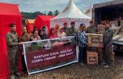 IDC 83 Kirimkan Dua Truk Sembako dan Obat-obatan Bantu Korban Gempa Cianjur