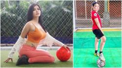 Inilah Artis Cantik Maniak Sepak Bola, Ada model Seksi hingga Pedangdut