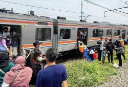 KRL yang Anjlok di Jalur Kampung Bandan, Kembali Anjlok di Manggarai