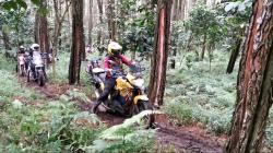 Puluhan Biker Adventure Jelajahi Alam Gunung Raung Bondowoso