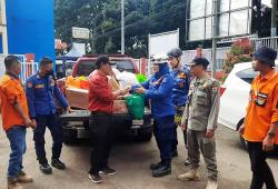 Gempa Cianjur, 100 Paket Bantuan Depok Sedekah Bersama Diserahkan ke 2 Desa di Cianjur