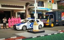 Peduli Korban Gempa Cianjur, Polres Wonogiri Kirim Paket Bantuan