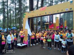 Gelar Forest Run 2022 di Cikole, Perhutani Ajak Peserta Mengenal Alam