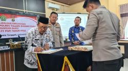 Perlindungan Hukum Guru, PGRI MOU dengan Polres Tulang Bawang Barat