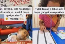 Ibu Muda Ini Didik Anak-anaknya Tanpa Paparan Teknologi, Ajak Belajar Sambil Bermain