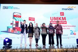 Bank Mandiri Bersama Yokke dan DOKU Kembali Gelar Event UMKM Merah Putih 2022