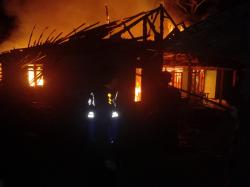 Konsleting Listrik Hanguskan 2 Unit Rumah di Tenjo Kabupaten Bogor