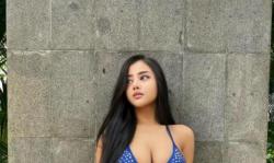 Makin Hot, Tania Ayu Pakai Bra Polkadot hingga Bikini Bikin Salfok