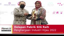 Delapan Pabrik SIG Raih Penghargaan Industri Hijau 2022