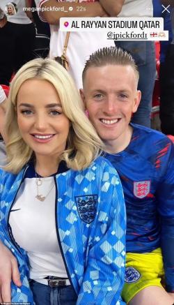 Megan Davison, WAGs Cantik Inggris Tebar Pesona di Piala Dunia 2022