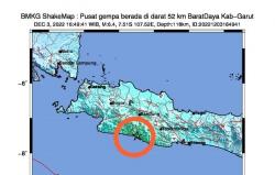 Gempa Bumi M6,4 Guncang Garut, BPBD Pastikan Tidak Ada Korban Jiwa