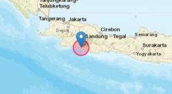 BREAKING NEWS : Gempa M6,4 Guncang Garut, Berpusat di Darat