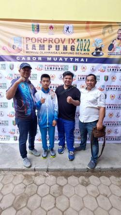 Porprov Lampung ke lX, Cabor Muay Thai Kembali Sumbangkan 1 Medali Emas