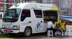 DPKAD Sediakan Pusling, WBP Lapas Cilegon Antusias Menggali Potensi dengan Membaca Buku